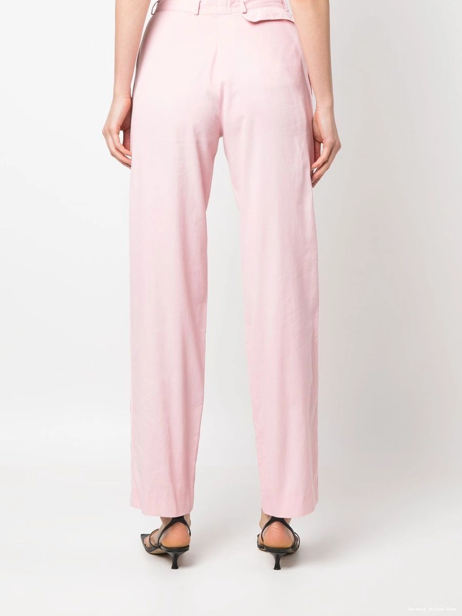 Cheap trousers 1990s straight-legged high-waisted Versace Women 0629
